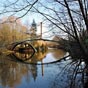 Aixe-sur-Vienne : Vieux pont et passerelle d'aujourd'hui.